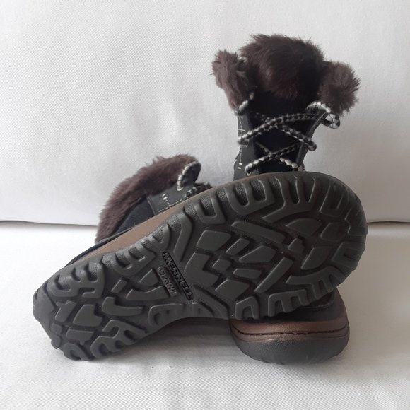 Merrell. Waterproof Leather Winter Boots. Decora Sonata. Size 7B (37.5) - Picture 11 of 16